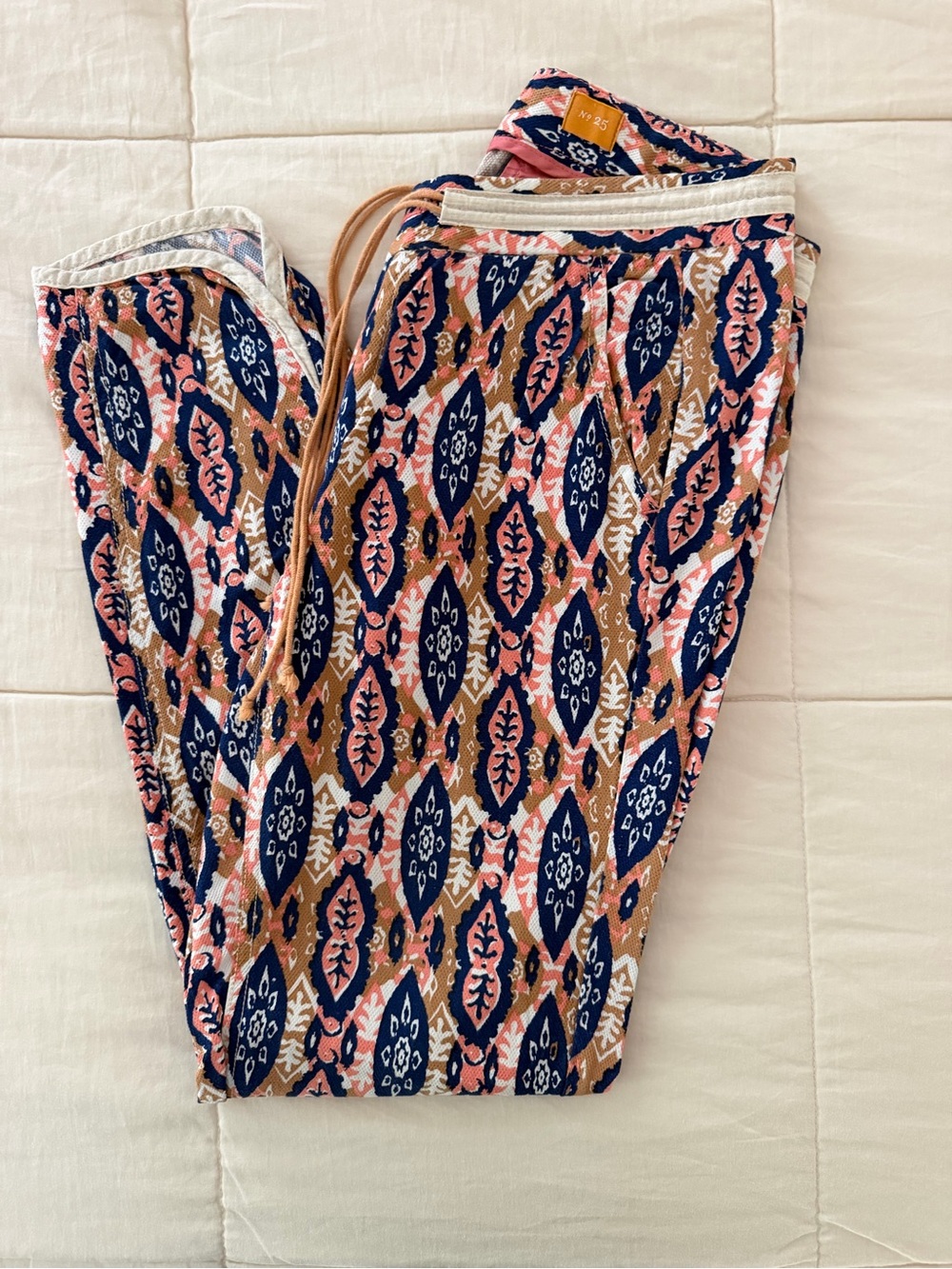 Pilcro by AnthropologieCropped Ankle Pants Ikat